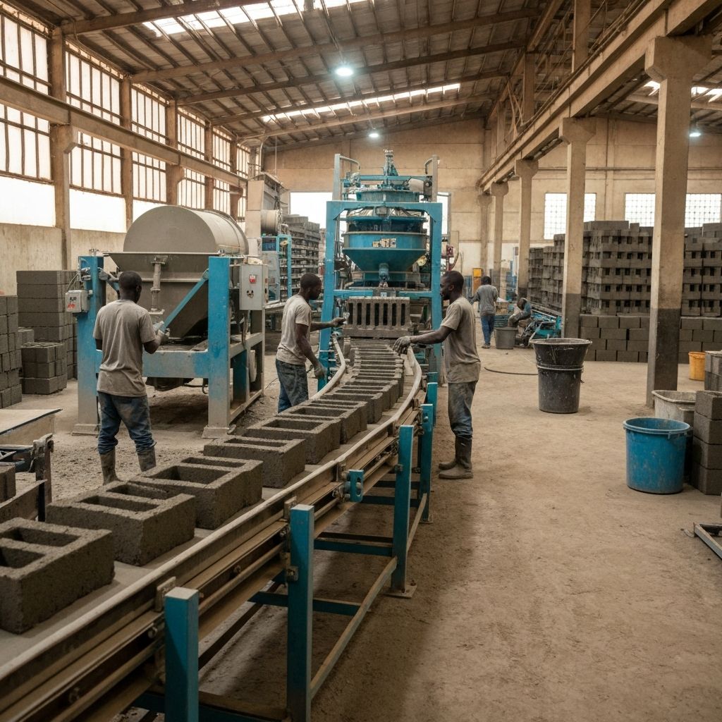 Industrial Block Production